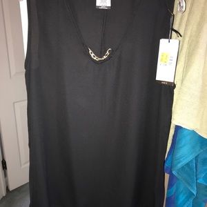 NWT 5/$15 Jonathan Martin For Her Black Blouse